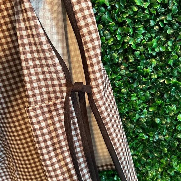 Vintage JCPenny Checkered Apron - Picture 3 of 5